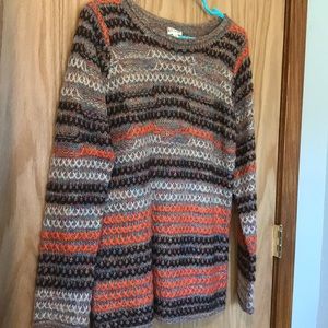 Hem & Thread Detailed Sweater